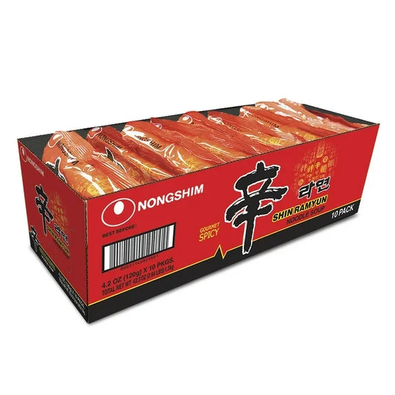 Nongshim Shin Ramen Noodle Soup 10pk 4.23 oz*10 each