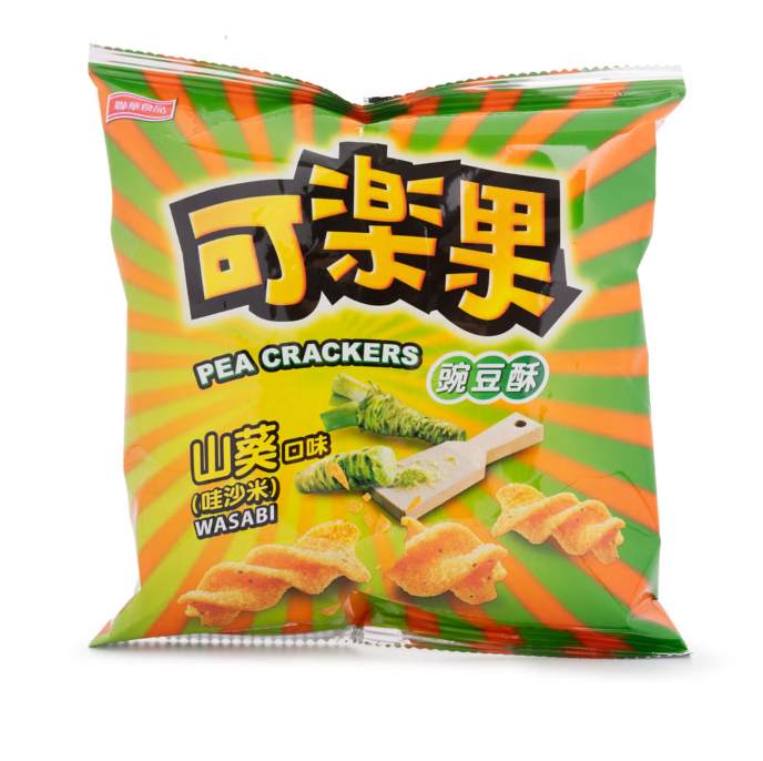 KOLOKO Pea Crackers Wasabi Flavor