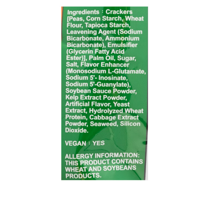 KOLOKO Pea Crackers Wasabi Flavor