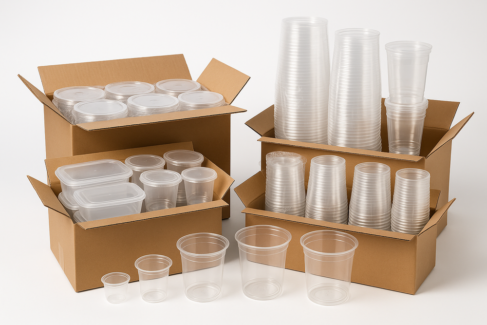 Plastic cups
