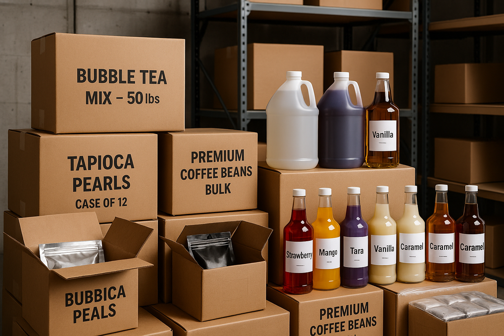 Bubble Tea, Coffee, and Tea