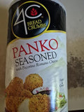 4C Panko Bread Crumbs - Seasoned - 25 oz