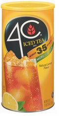 4C - Iced Tea Mix (Natural Lemon Flavor) - 35 Qt
