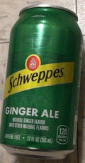 Schweppes - Ginger Ale - 24x12 oz