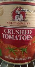 Chef's Quality - Crushed Tomatoes - #10 cans