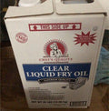 Chef's Quality - Clear Liquid Fry Oil, zero trans fats - 35 lbs
