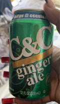 C&C - Ginger Ale - 24x12 oz Cans