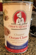 Chef's Quality - Chopped Ocean Clams - 51 oz Cans