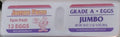 James Farm - Jumbo White Eggs (In Cartons) - 12 Dozen