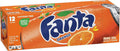 Fanta - Orange Soda - 24x12 oz