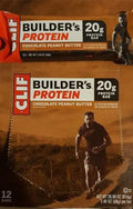 Clif Bar - Builder's Protein Chocolate - 12x1 oz