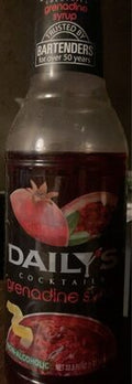 Daily's - Grenadine Syrup - 1 ltr Glass