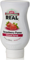Real - Strawberry Puree Infused Syrup, 6 Pack, 16.9 oz