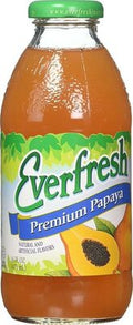 Everfresh - Premium Papaya Drink - 12x16 oz Glass
