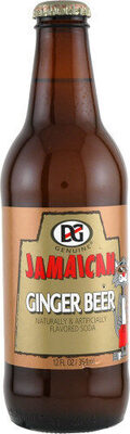 D&G Jamaican - Genuine Ginger Beer - 24x12 oz Glass