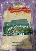 Supremo Italiano - Part Skim Shredded Mozzarella Cheese - 5 lb