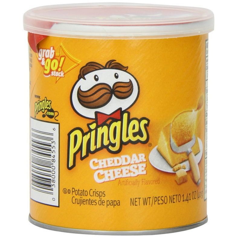 Pringles - Cheddar Potato Crisps - 12x1.4 oz