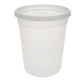 Pactiv - Clear Deli Container with Lid (Microwaveable, 32 oz) - 240 ct