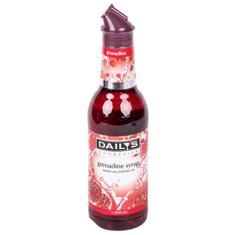Daily's - Grenadine Syrup - 1 ltr Glass