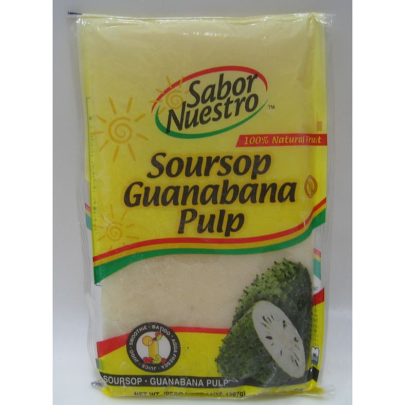 Sabor Nuestro - Soursop Guanabana Pulp - 14 oz