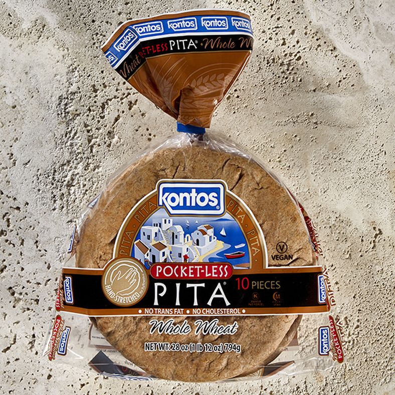 Kontos - Multi Grain Pita Bread (8") - 10 ct