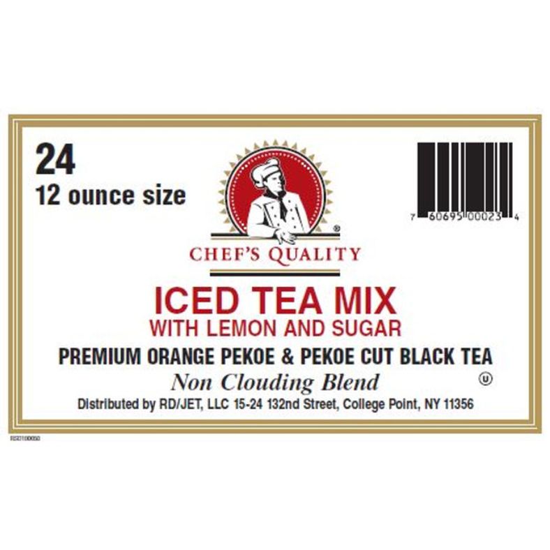 Chef's Quality - Iced Tea Mix - 24x12 oz