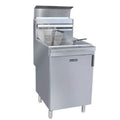 Qualite - Floor Fryer (Liquid Propane, 150K BTU, 65-70 lb capacity)