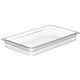 Cambro - Camwear Food Pan 1/3 Size - 8.9 Qt (2.5" Deep, Clear)