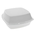 Pactiv - Foam Hinged Sandwich Container Medium (6x6x3) - 500 ct
