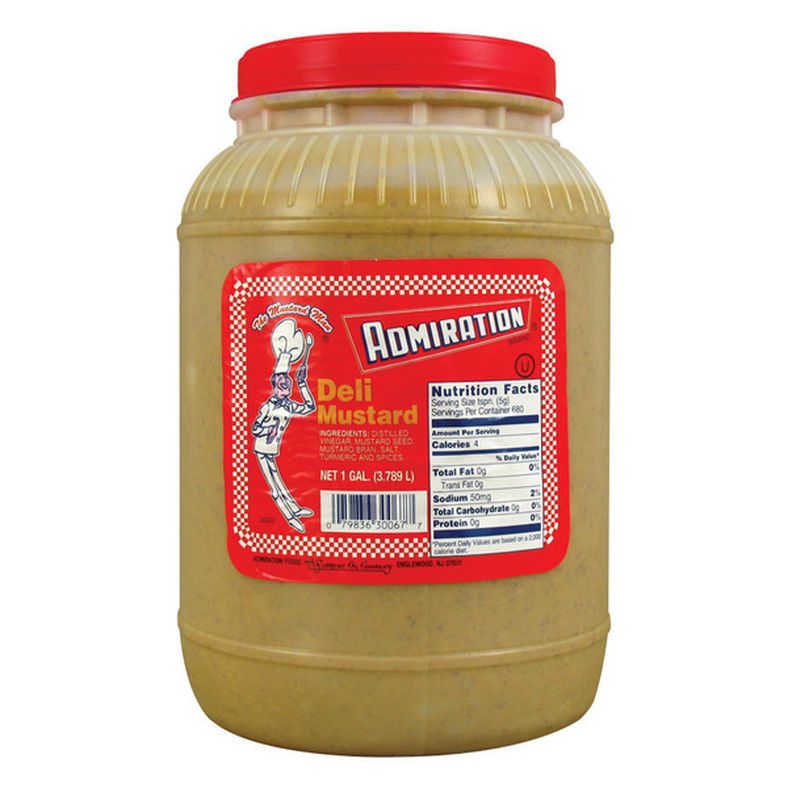 Admiration - Deli Mustard - gallon