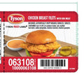 Tyson - Chicken Breast Filet - 10 lb