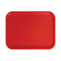 Winco - Plastic Cafeteria Tray 14x18" - Red