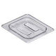 Cambro - Camwear Food Pan Cover (1/6 Size, Clear, with Handle)