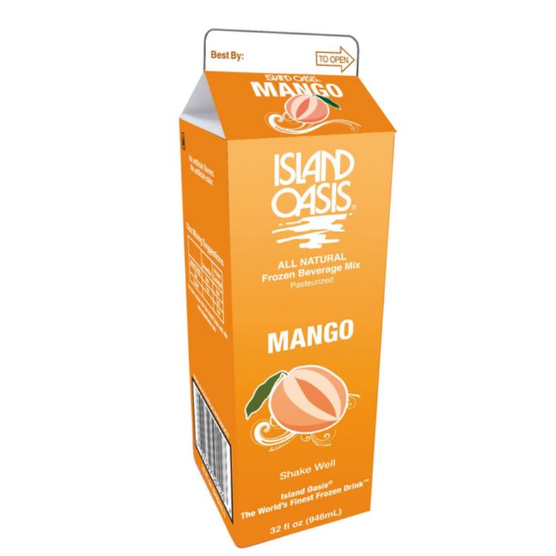 Island Oasis - Mango Smoothie Mix - 12x1 Qt