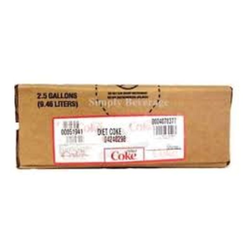 Coca-Cola - Diet Coke Syrup - 2.5 Gallon Bag-in-Box