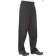 Essential Baggy Pants (65/35 Poly/Cotton, Elastic Waistband with Drawstring) - Black - 2XL
