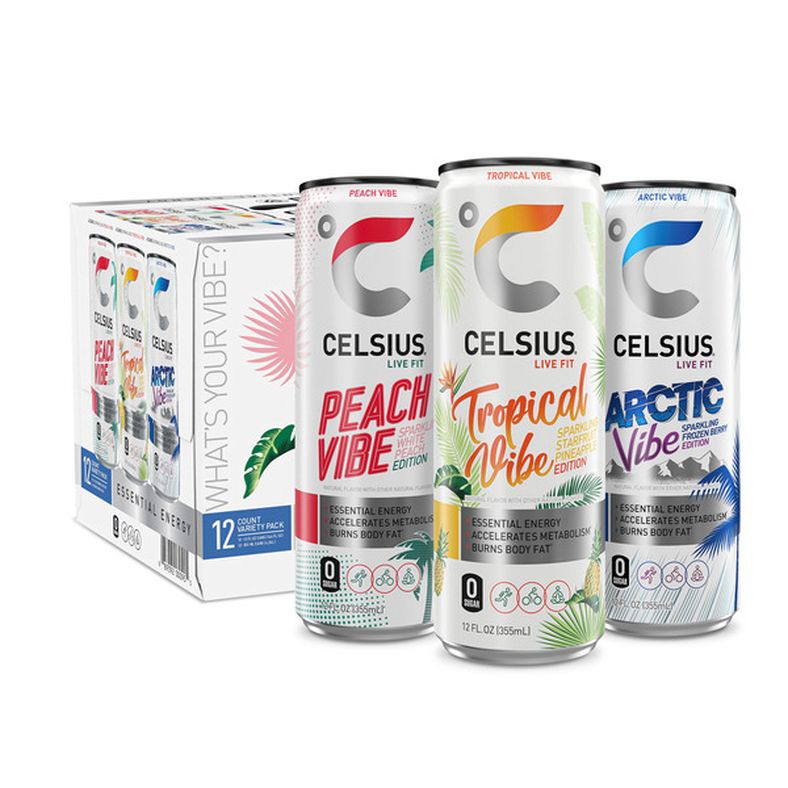 Celsius - Energy Drink (Variety) - 24x12 oz