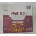 Isabella - Spaghetti Pasta - Bulk Pack, 2/10 lbs
