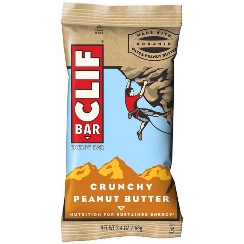 Clif Bar - Crunchy Peanut Butter Bars - 12x1 oz