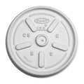 Dart - Vented Lid 12 oz (White) - 1000 ct