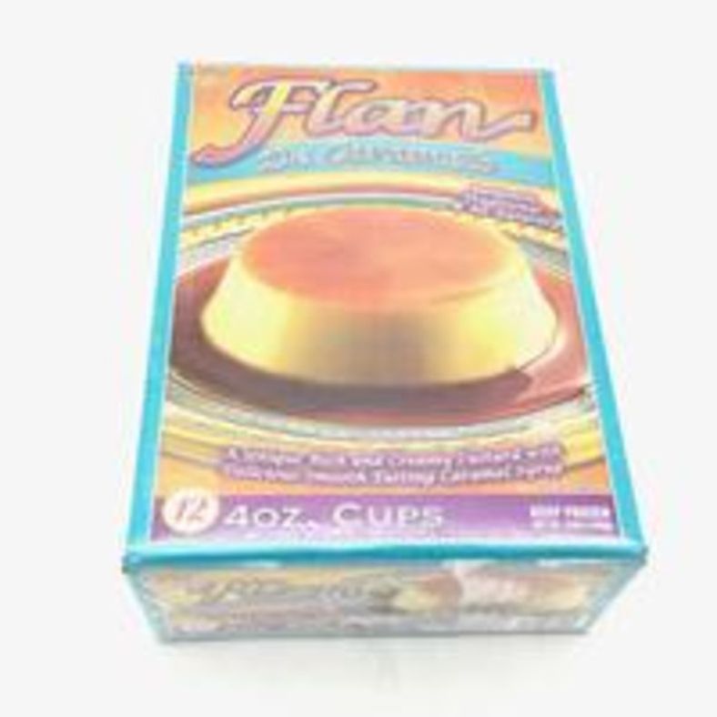Sabor Sensual - Flan De Caramelo Cups - 12x4 oz