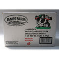James Farm - Yellow American Cheese - 5 lb (160 slices)