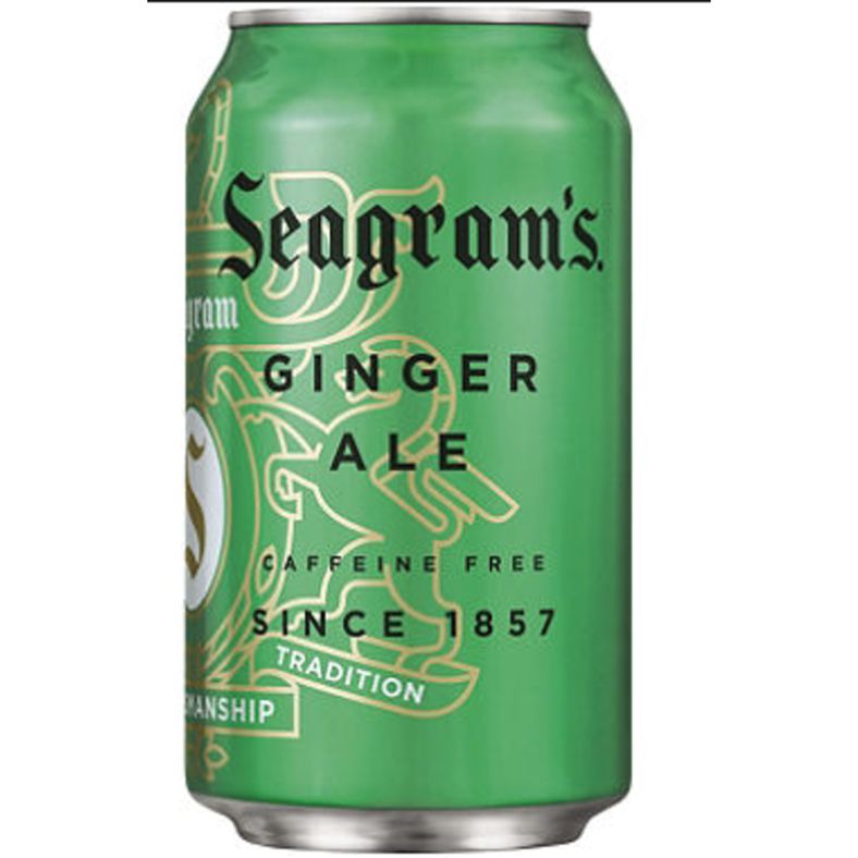 Seagram's - Ginger Ale - 24x12 oz Cans