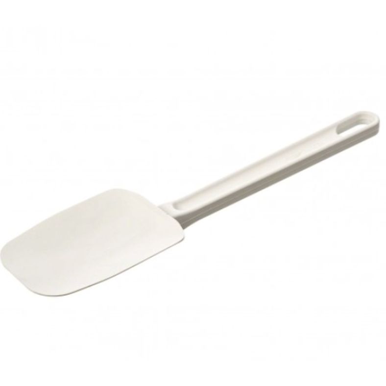 rd-19191157-vollrath-52109-9-5-low-temperature-white-plastic-softspoon-spatula-each