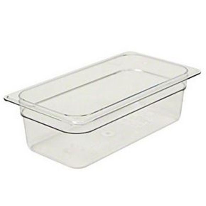 Cambro - Camwear Food Pan 1/3 Size - 4" Deep (Clear)