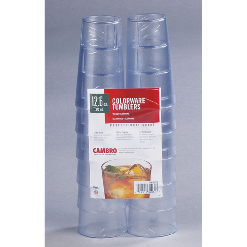 Cambro - Clear Tumbler - 12x12 oz