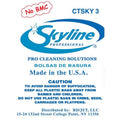 Skyline - Trash Can Liners 10 Gallon (15x9x23) - Black - 500 ct