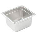 Winco - Anti-Jam Steam Pan (25 Gauge Stainless Steel, 7" x 6.38" x 4")