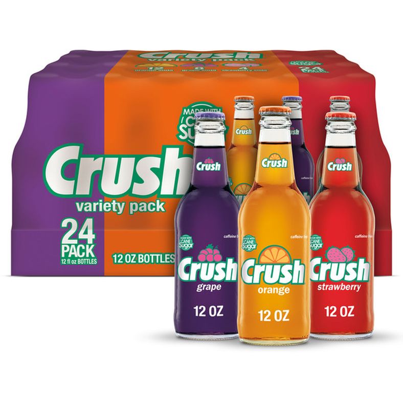 Crush - Variety Pack - 24x12 oz Glass