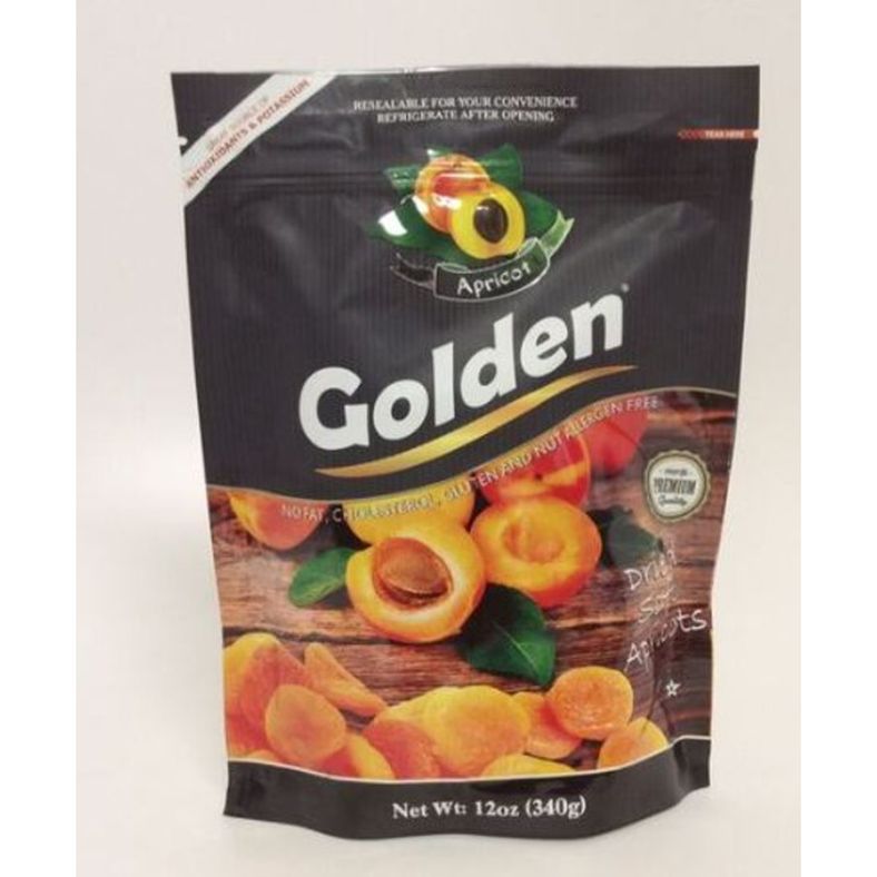 Golden Foods - Dried Soft Apricots - 12 oz